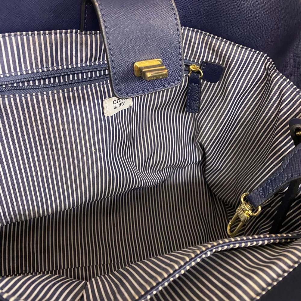 Blue Crown & Ivy Bag - Picture 3 of 7